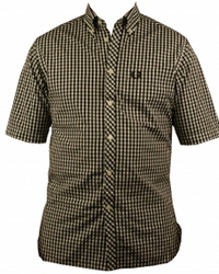 клетчатая сорочка fred perry